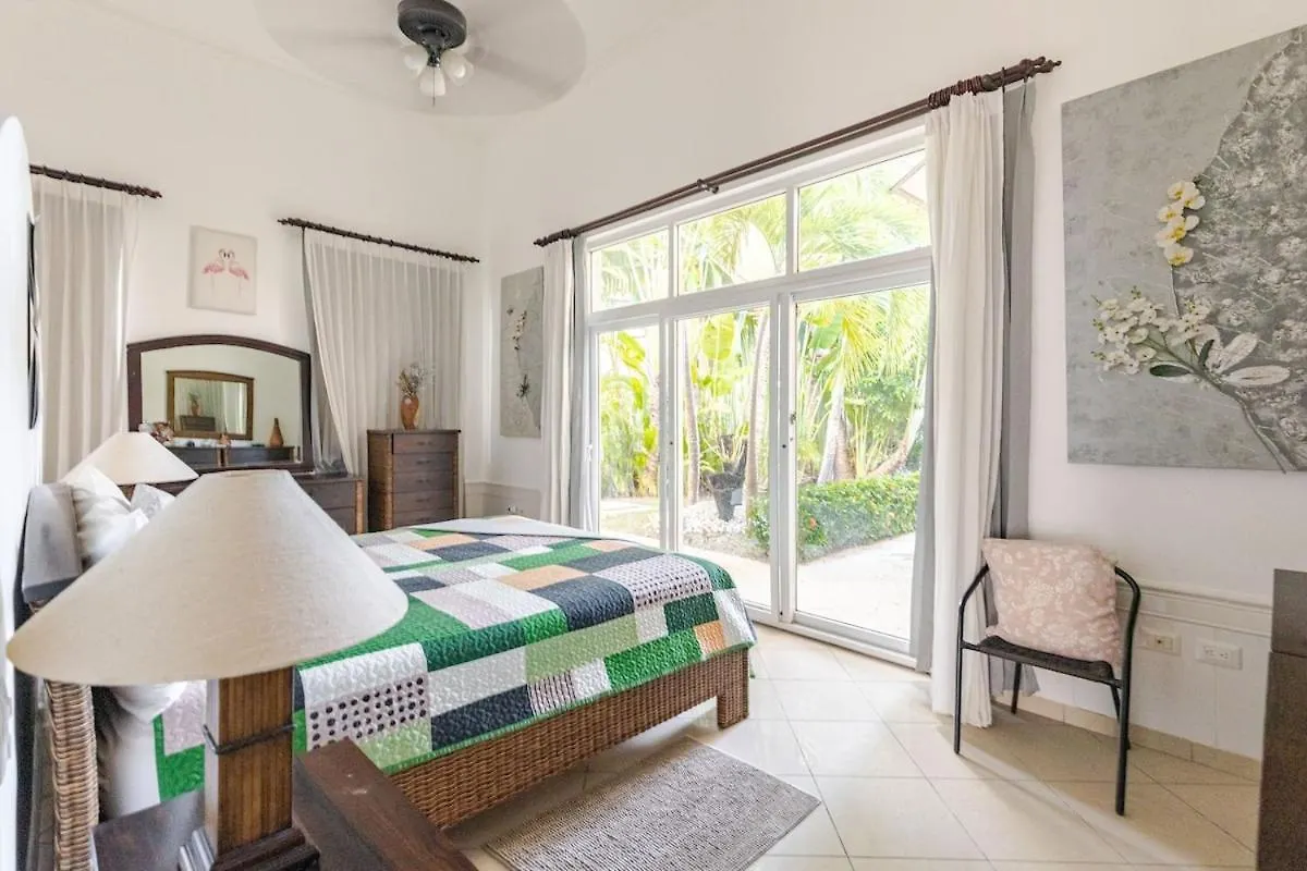 Private Punta Cana Villa With Pool & Golf View